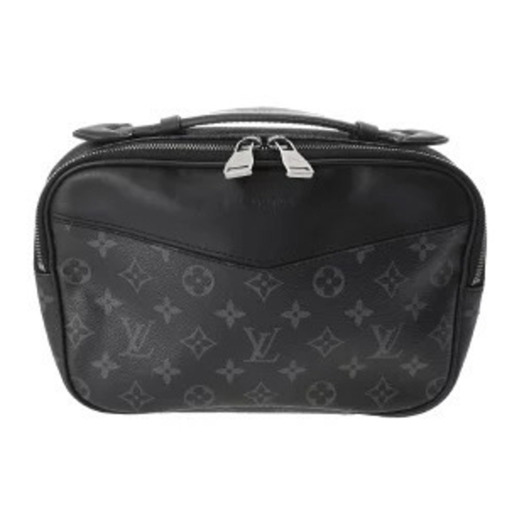 Louis Vuitton Monogram Bum Bag Canvas Body Waist Bag Eclipse Black